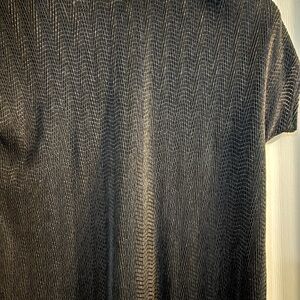 a.n.a Black Textured Blouse